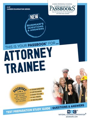 cover image of Attorney Trainee
